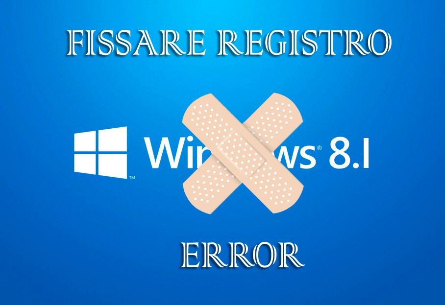 errore del registro di Windows 8.1