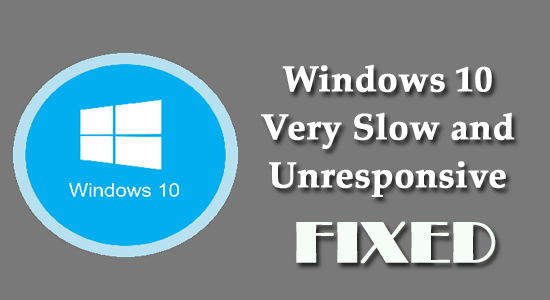 problema molto lento e non rispondente di Windows 10