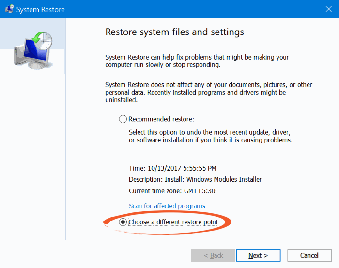 Correggi l’aggiornamento di Windows 10 KB5001330 Impossibile installare