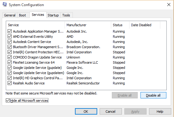 runtime 217 in Windows 10