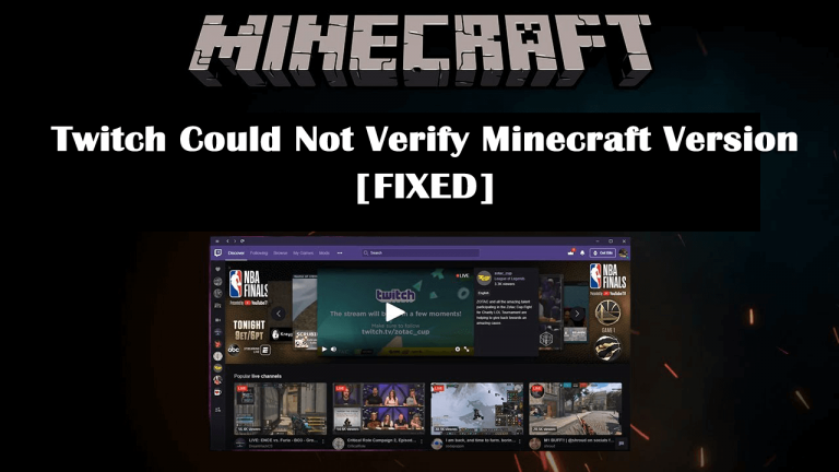 minecraft error try restarting your game and launcher 2019