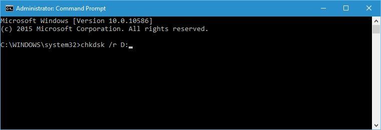 Errore di backup del sistema Windows