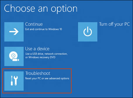 correzione della schermata blu della morte di Windows 10