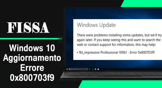 Windows 10 0x800703f9