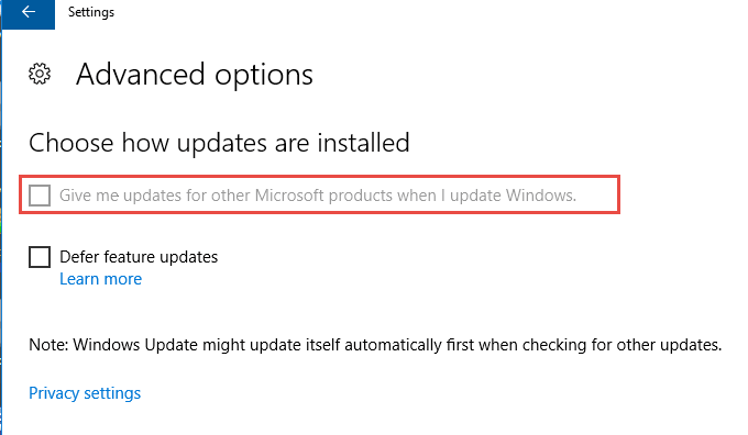 ripara il codice di errore di Windows 0x800703f9