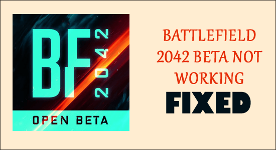 Battlefield 2042 beta non funziona