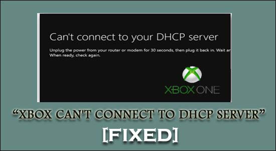 Xbox non riesce a connettersi al server DHCP