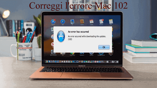 errore 102 del Mac